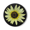 Sunflower Ceramic Coaster – Yellow Bloom Drink Coaster, Floral Table Decor